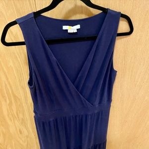 Tiered V-Neck Maxi Knit Dress Sz 14T